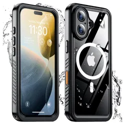 SBG Outdoor Case Apple iPhone 17 Waterdicht met MagSafe Zwart afbeelding