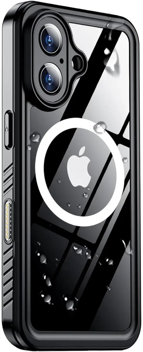 SBG Outdoor Case Apple iPhone 17 Waterdicht met MagSafe Zwart afbeelding 2