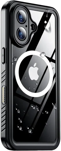 SBG Outdoor Case Apple iPhone 17 Waterdicht met MagSafe Zwart afbeelding 2