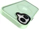 Apple iPhone 17 Hoesje met MagSafe Back Cover Matte Groen afbeelding 13