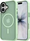 Apple iPhone 17 Hoesje met MagSafe Back Cover Matte Groen afbeelding 19