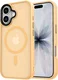 Apple iPhone 17 Hoesje met MagSafe Back Cover Matte Oranje afbeelding 18