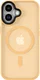Apple iPhone 17 Hoesje met MagSafe Back Cover Matte Oranje afbeelding 12