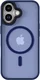Apple iPhone 17 Hoesje met MagSafe Back Cover Matte Donker Blauw afbeelding 11