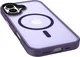 Apple iPhone 17 Hoesje met MagSafe Back Cover Matte Donker Paars afbeelding 15