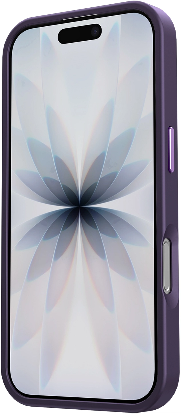 Apple iPhone 17 Hoesje met MagSafe Back Cover Matte Donker Paars afbeelding 16