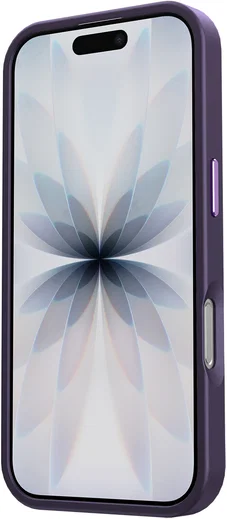 Apple iPhone 17 Hoesje met MagSafe Back Cover Matte Donker Paars afbeelding 16
