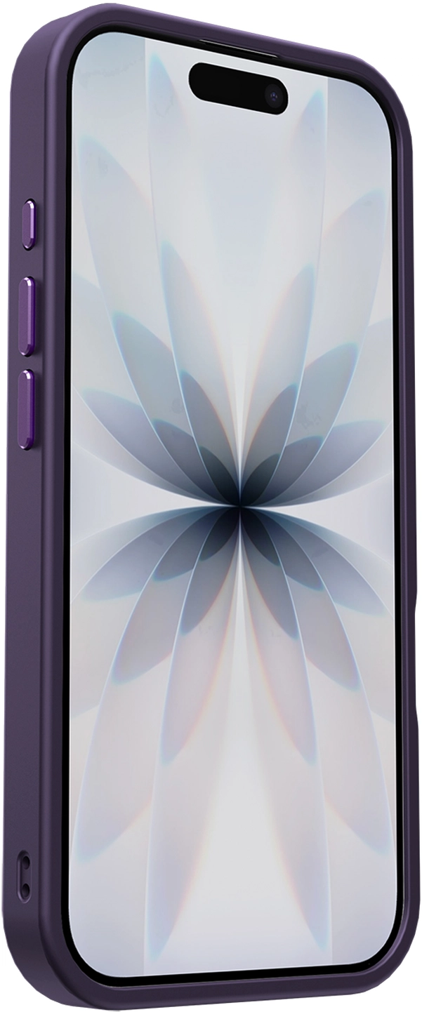 Apple iPhone 17 Hoesje met MagSafe Back Cover Matte Donker Paars afbeelding 18