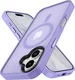Apple iPhone 17 Hoesje met MagSafe Back Cover Matte Paars afbeelding 11