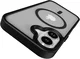 Apple iPhone 17 Hoesje met MagSafe Back Cover Matte Zwart afbeelding 15