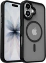 Apple iPhone 17 Hoesje met MagSafe Back Cover Matte Zwart
