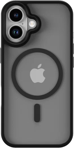 Apple iPhone 17 Hoesje met MagSafe Back Cover Matte Zwart afbeelding 14