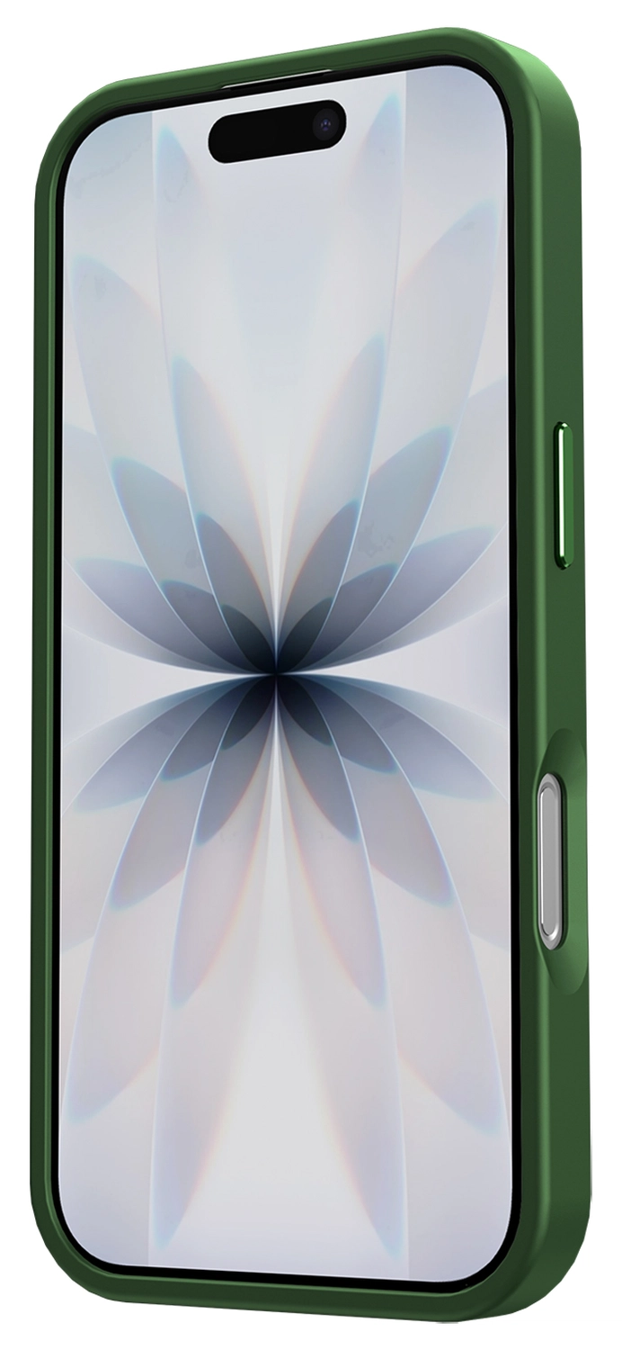 Apple iPhone 17 Hoesje met MagSafe Back Cover Matte Donker Groen afbeelding 12