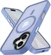 Apple iPhone 17 Hoesje met MagSafe Back Cover Matte Blauw afbeelding 11