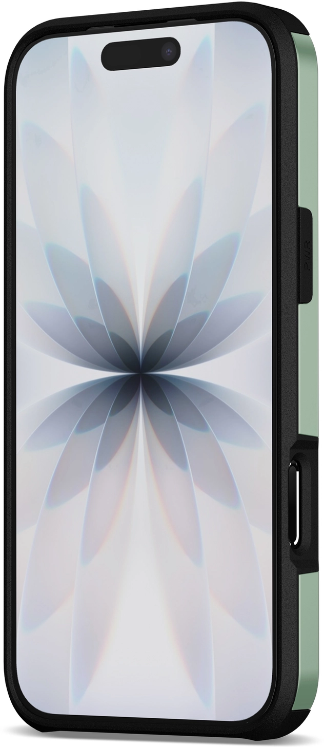 Apple iPhone 17 Hoesje met Slider Kaarthouder Back Cover Groen afbeelding 16