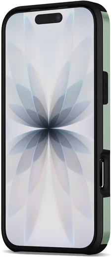 Apple iPhone 17 Hoesje met Slider Kaarthouder Back Cover Groen afbeelding 16
