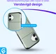 Apple iPhone 17 Hoesje met Slider Kaarthouder Back Cover Groen afbeelding 7