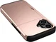 Apple iPhone 17 Hoesje met Slider Kaarthouder Back Cover Roze afbeelding 13