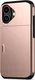 Apple iPhone 17 Hoesje met Slider Kaarthouder Back Cover Roze afbeelding 14