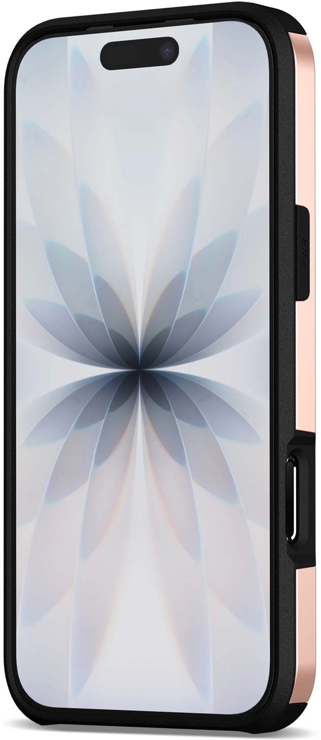 Apple iPhone 17 Hoesje met Slider Kaarthouder Back Cover Roze afbeelding 15