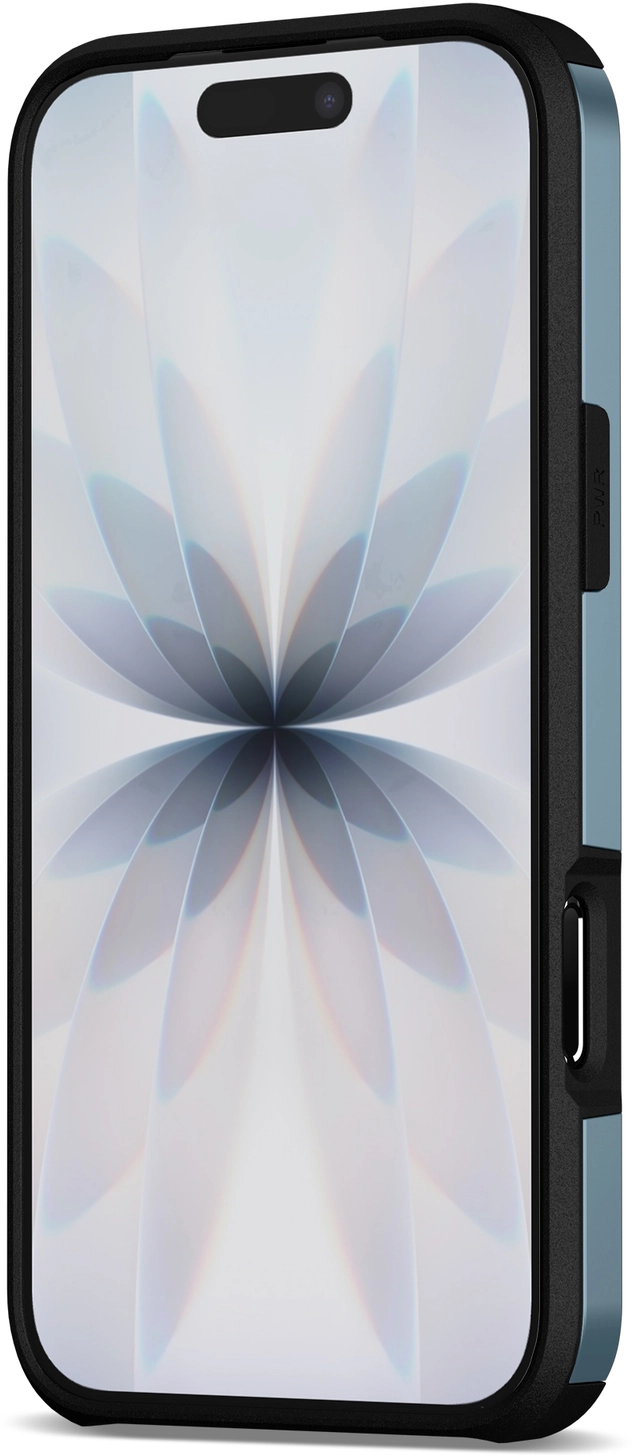 Apple iPhone 17 Hoesje met Slider Kaarthouder Back Cover Blauw afbeelding 16
