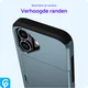 Apple iPhone 17 Hoesje met Slider Kaarthouder Back Cover Blauw afbeelding 9