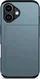Apple iPhone 17 Hoesje met Slider Kaarthouder Back Cover Blauw afbeelding 13