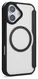 Apple iPhone 17 Hoesje met MagSafe Book Case Transparant Zwart afbeelding 9