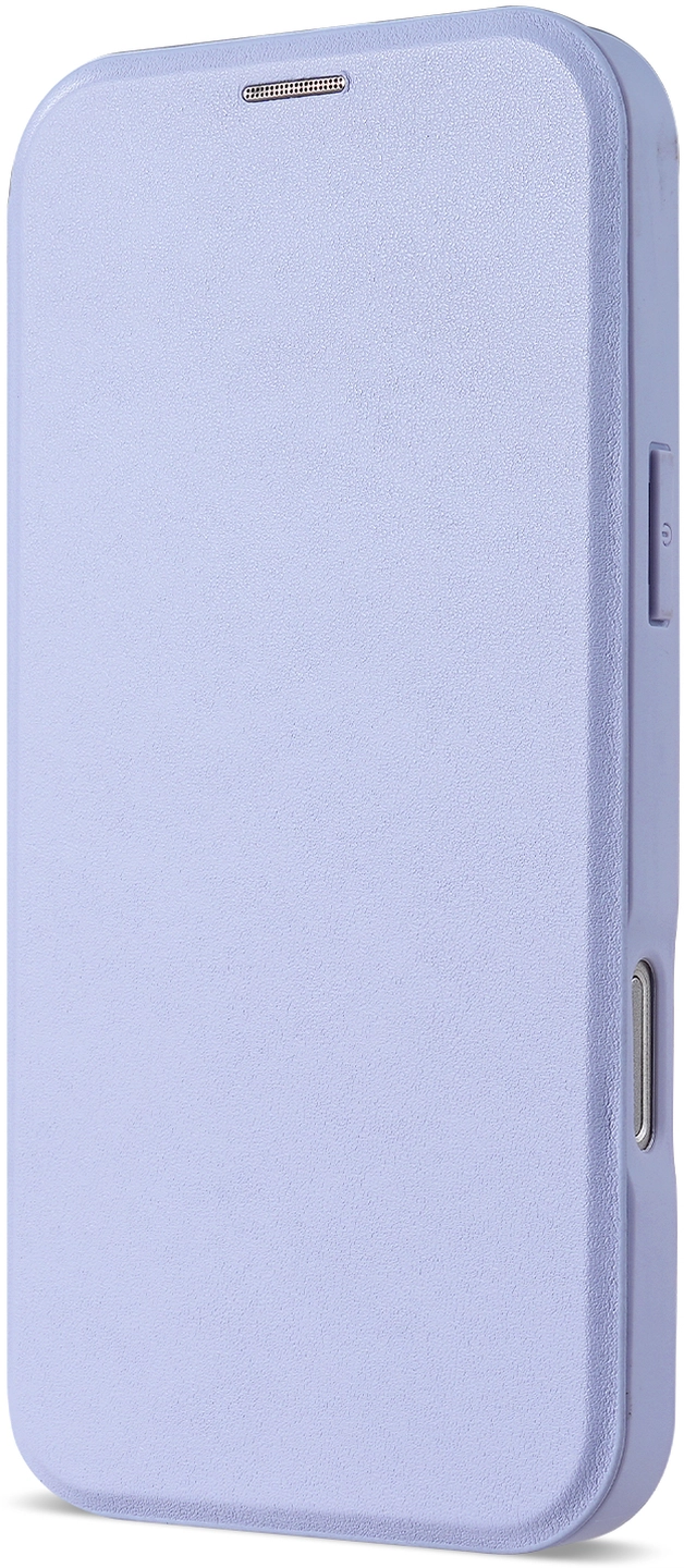 Apple iPhone 17 Hoesje met MagSafe Book Case Transparant Paars afbeelding 6