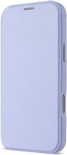 Apple iPhone 17 Hoesje met MagSafe Book Case Transparant Paars afbeelding 6