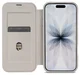 Apple iPhone 17 Hoesje met MagSafe Book Case Transparant Beige