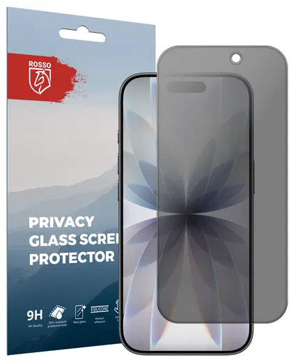 Rosso iPhone 17 9H Tempered Glass Screen Protector Privacy afbeelding 1