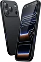 Apple iPhone 17 Pro Hoesje Dun TPU Back Cover Matte Zwart