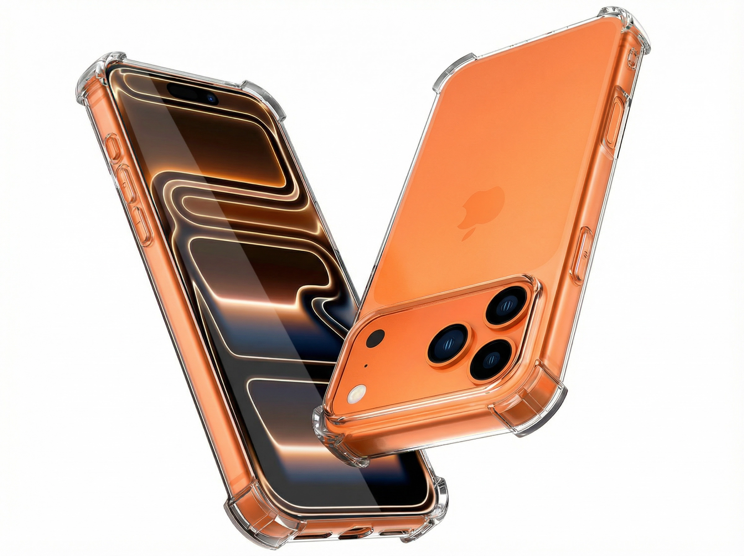 Apple iPhone 17 Pro Hoesje Schokbestendig en Dun TPU Back Cover Transparant afbeelding 12