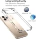 Apple iPhone 17 Pro Hoesje Schokbestendig en Dun TPU Back Cover Transparant afbeelding 9
