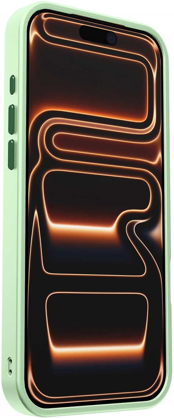 iPhone 17 Pro Hoesje met MagSafe Back Cover Matte Groen afbeelding 18