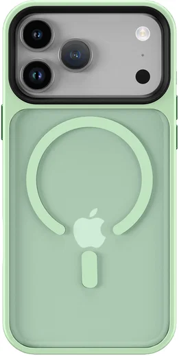 iPhone 17 Pro Hoesje met MagSafe Back Cover Matte Groen afbeelding 12