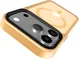 iPhone 17 Pro Hoesje met MagSafe Back Cover Matte Oranje afbeelding 14