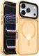 iPhone 17 Pro Hoesje met MagSafe Back Cover Matte Oranje afbeelding 20