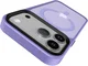 iPhone 17 Pro Hoesje met MagSafe Back Cover Matte Paars afbeelding 13
