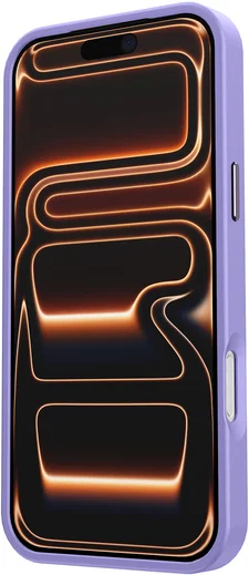iPhone 17 Pro Hoesje met MagSafe Back Cover Matte Paars afbeelding 16