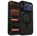 iPhone 17 Pro Hoesje met MagSafe Back Cover Matte Zwart