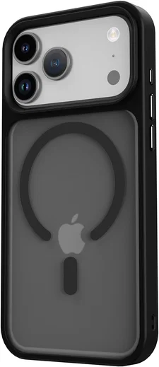 iPhone 17 Pro Hoesje met MagSafe Back Cover Matte Zwart afbeelding 20