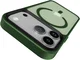 iPhone 17 Pro Hoesje met MagSafe Back Cover Matte Donker Groen afbeelding 13