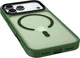 iPhone 17 Pro Hoesje met MagSafe Back Cover Matte Donker Groen afbeelding 14