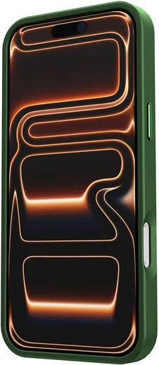 iPhone 17 Pro Hoesje met MagSafe Back Cover Matte Donker Groen afbeelding 16