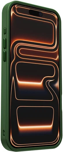 iPhone 17 Pro Hoesje met MagSafe Back Cover Matte Donker Groen afbeelding 18