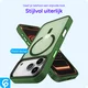 iPhone 17 Pro Hoesje met MagSafe Back Cover Matte Donker Groen afbeelding 7