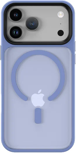 iPhone 17 Pro Hoesje met MagSafe Back Cover Matte Blauw afbeelding 12