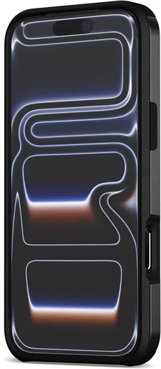 Apple iPhone 17 Pro Hoesje met Slider Kaarthouder Back Cover Zwart afbeelding 16